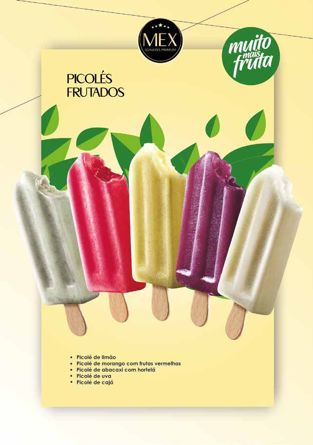 Picolés de frutas MEX
